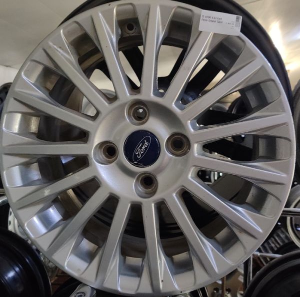 16 4/108 6.5J ET47 Ford Fiesta Original Silver