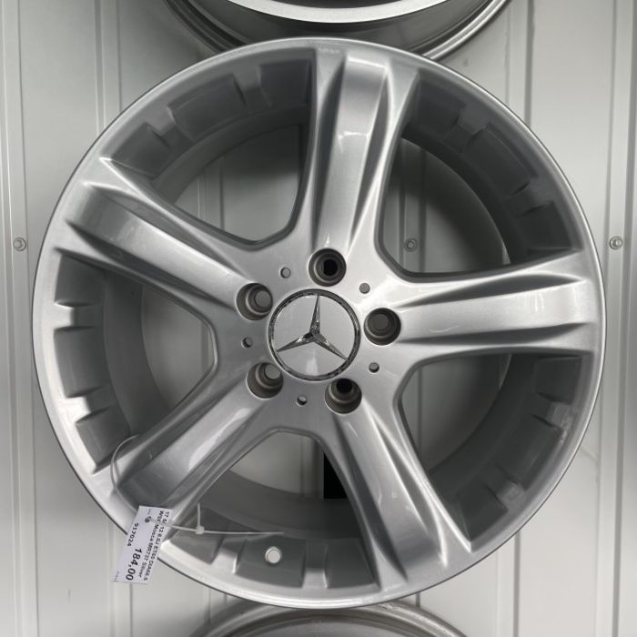 17 5/112 8.0J ET60 DIA66.6 WSP Mosca MR737 Silver