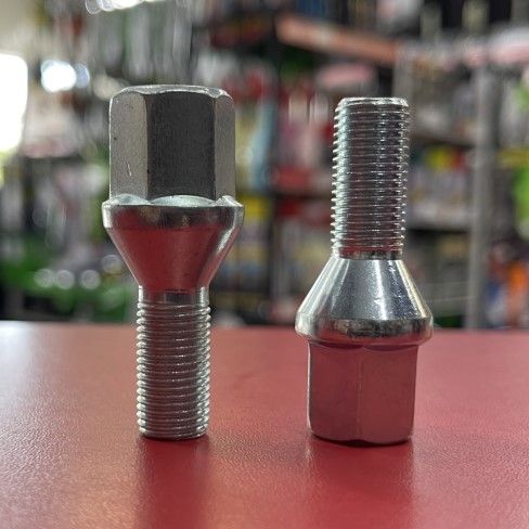 Болт М12x1.25x24мм Ключ 17 Конус Цинк 072093 [C17B24]