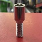 Болт М12x1.25x28мм Ключ17 Конус хром ексцентрик з зміщенням (ВАЗ. ГАЗ. Fiat. Citroen. Lancia)